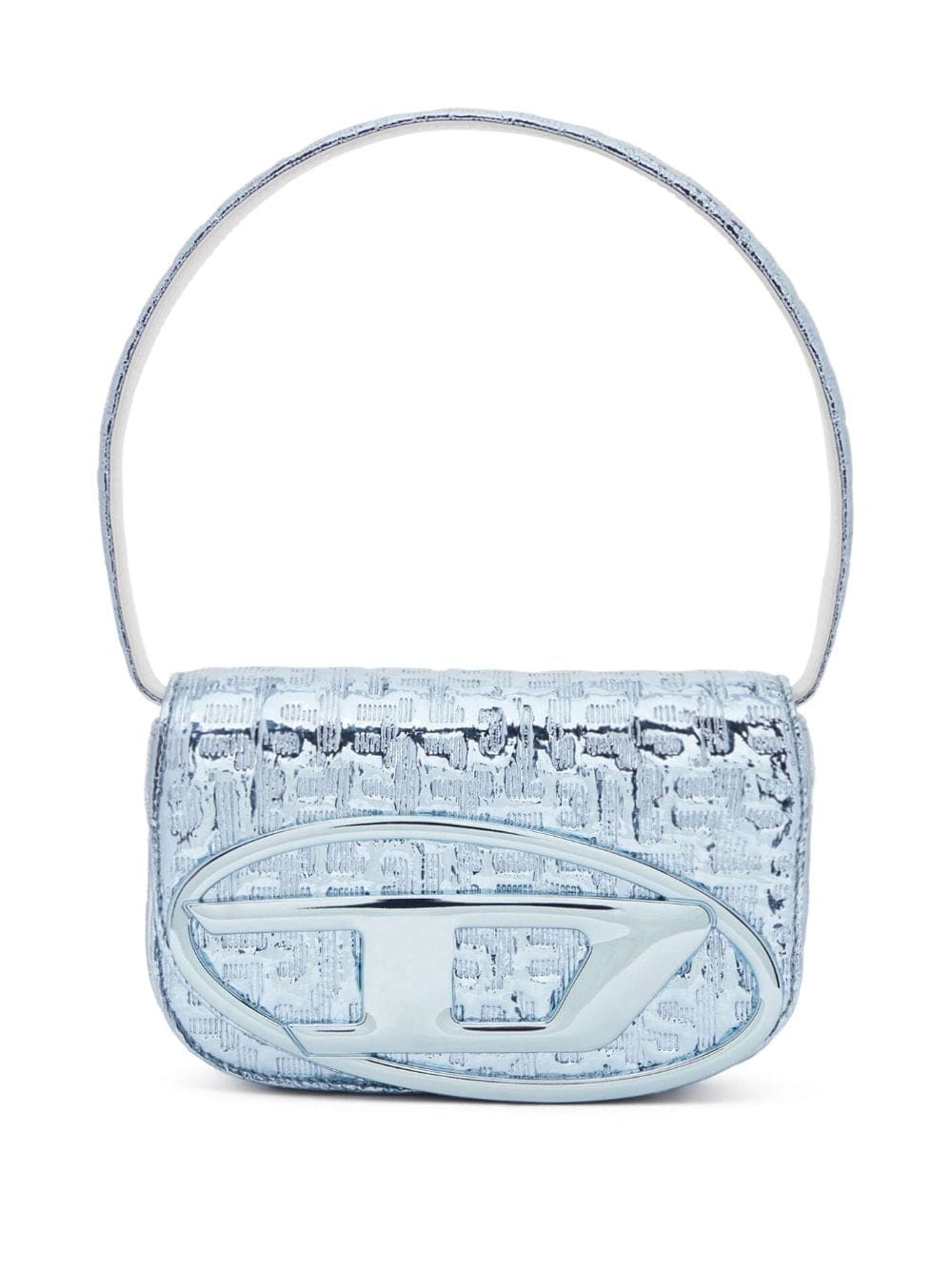 Diesel Ff 1DR metallic-effect shoulder bag