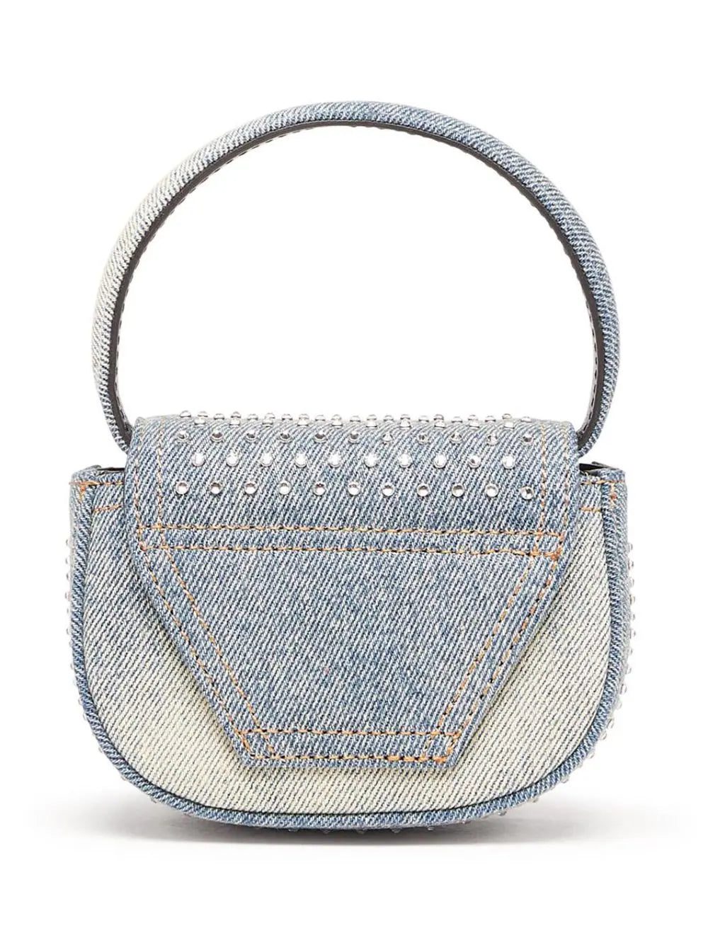 Diesel mini 1DR crystal-embellished crossbody bag - Image 2