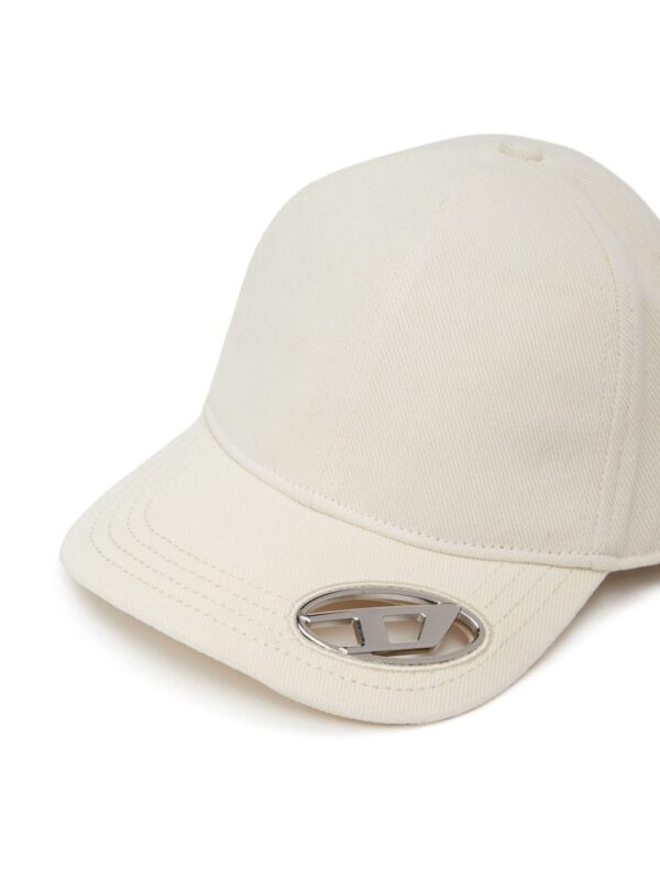 Diesel C-Plak logo-plaque baseball cap - Image 3