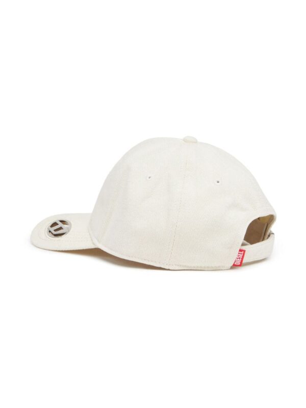 Diesel C-Plak logo-plaque baseball cap - Image 2