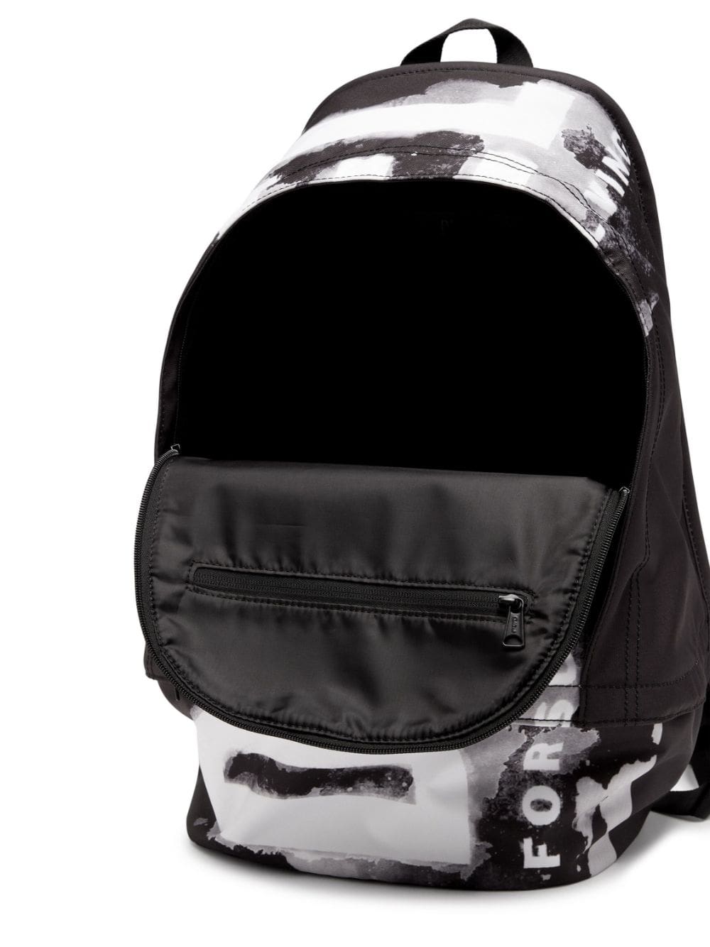 Diesel Rave X logo-print backpack - Image 4