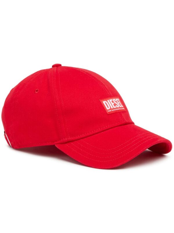 Diesel Corry-Jacq-Wash logo-appliqué baseball cap