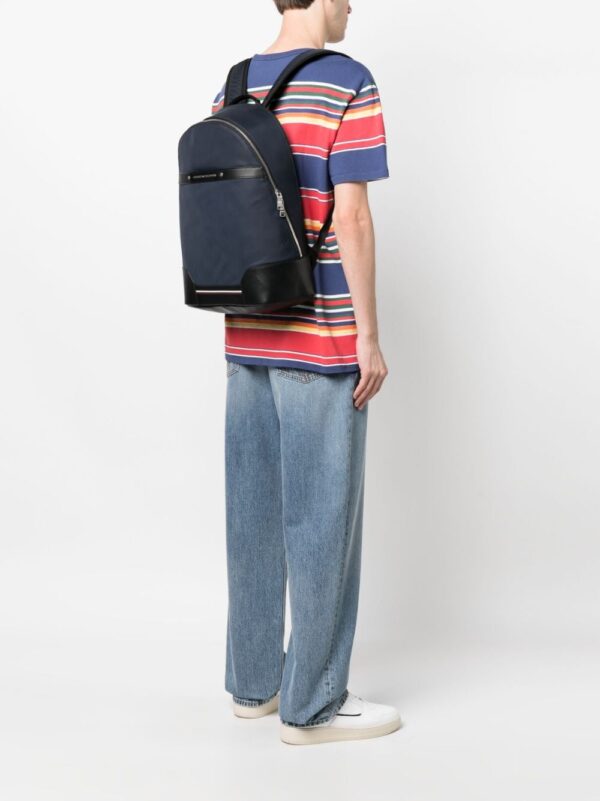 Tommy Hilfiger Central Repreve logo-lettering backpack - Image 4