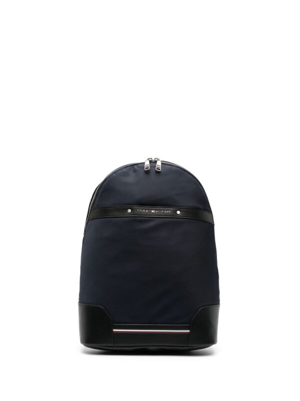 Tommy Hilfiger Central Repreve logo-lettering backpack