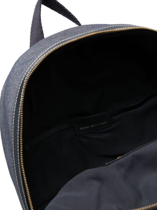 Tommy Hilfiger embroidered-monogram backpack - Image 4