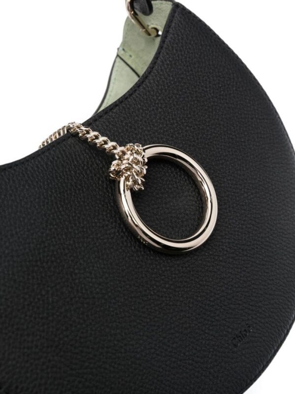 Chloé small Arlene ring-embellished tote bag - Image 5