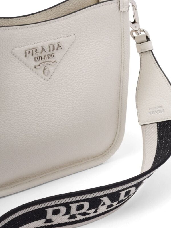 Prada mini logo-plaque shoulder bag - Image 5
