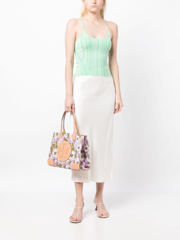 Tory Burch small Ella floral-print tote bag - Image 2