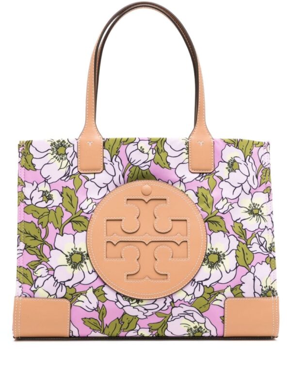 Tory Burch small Ella floral-print tote bag