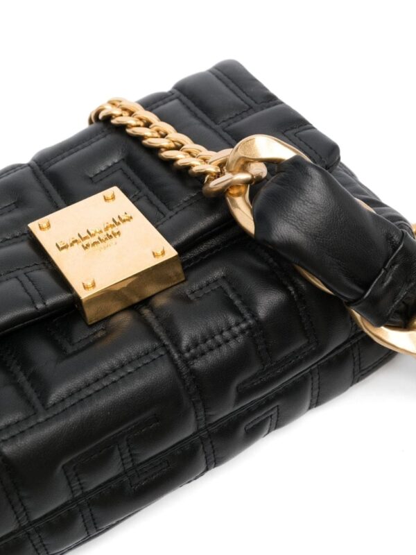 Balmain small 1945 quilted shoulder bag - Image 5