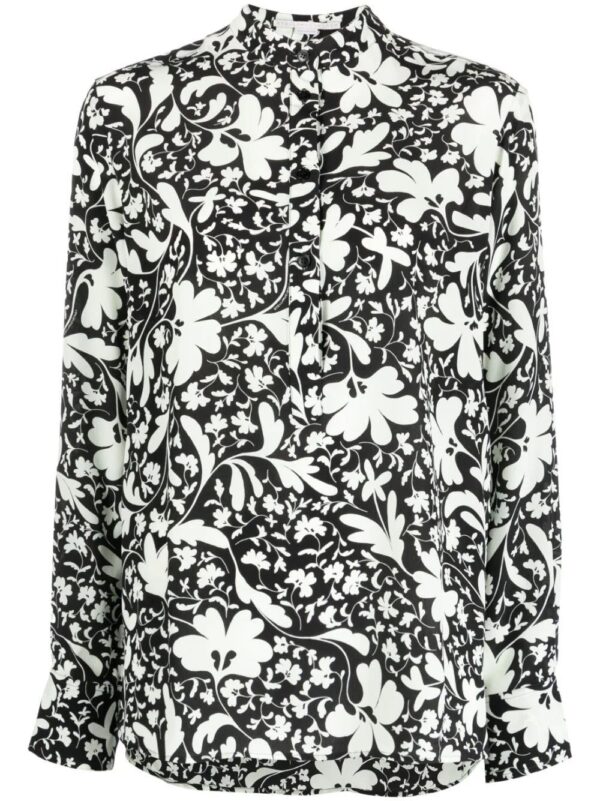 Stella McCartney  floral-print silk shirt