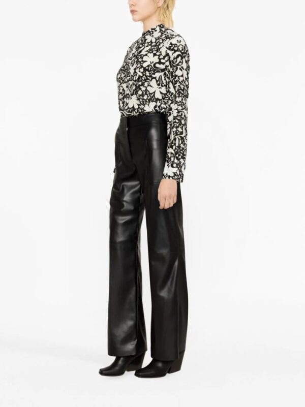 Stella McCartney  floral-print silk shirt - Image 4