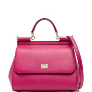 Dolce & Gabbana small Sicily leather tote bag