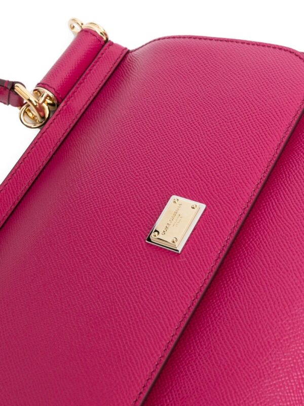 Dolce & Gabbana small Sicily leather tote bag - Image 5