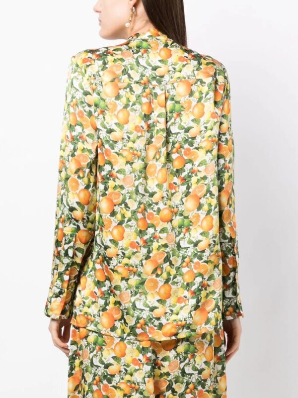 Stella McCartney  floral-print silk shirt - Image 4