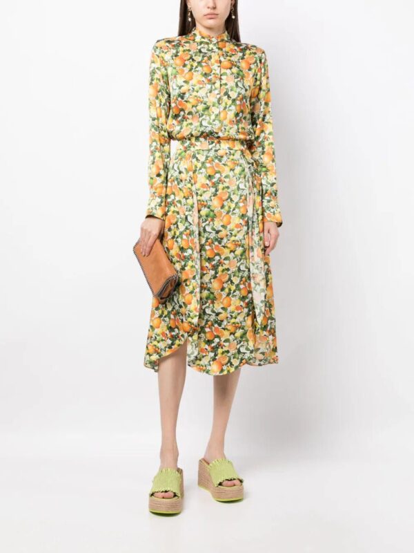 Stella McCartney  floral-print silk shirt - Image 2