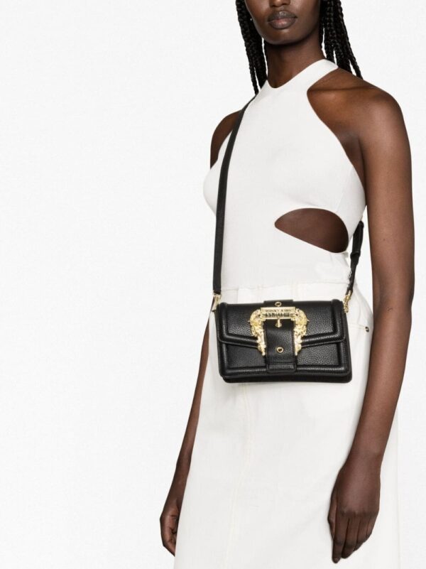 Versace Jeans Couture Baroque buckle shoulder bag - Image 3