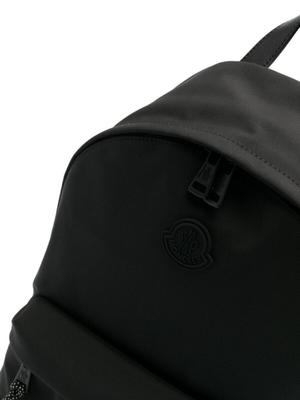 Moncler logo-patch zip-around backpack - Image 4