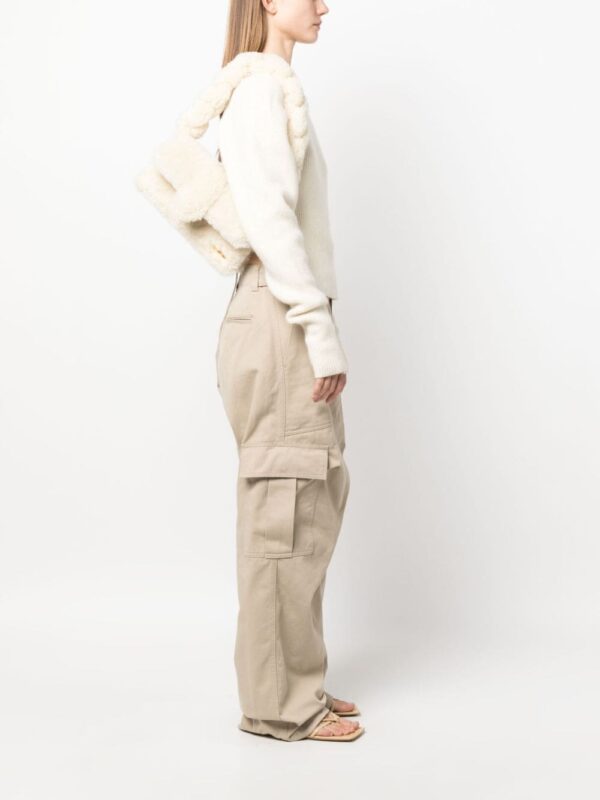 Jacquemus Le Bambidou shearling shoulder bag - Image 2