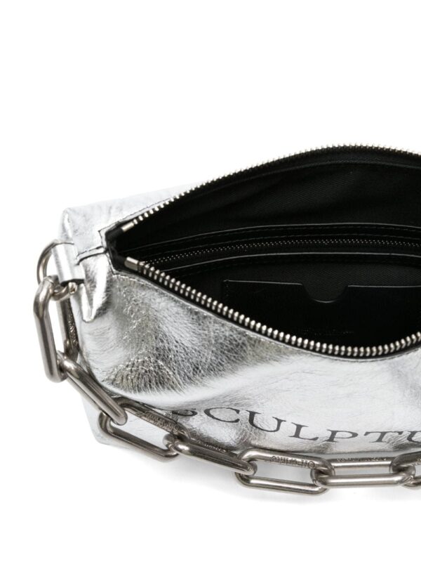 Off-White Block Pouch leather shoulder bag - Image 4