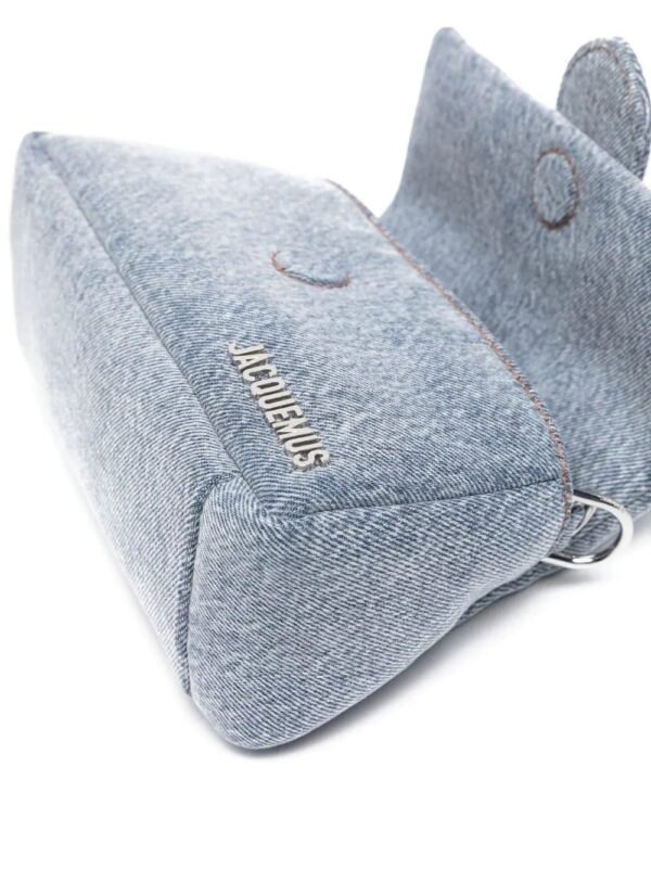 Jacquemus  small Le Bambimou denim shoulder bag - Image 4