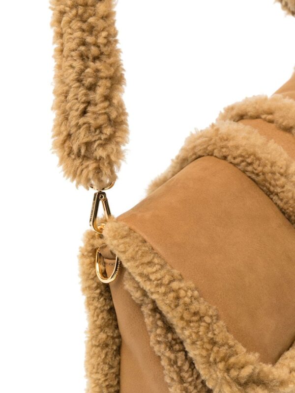Jacquemus Le Bambimou Doux shearling shoulder bag - Image 5