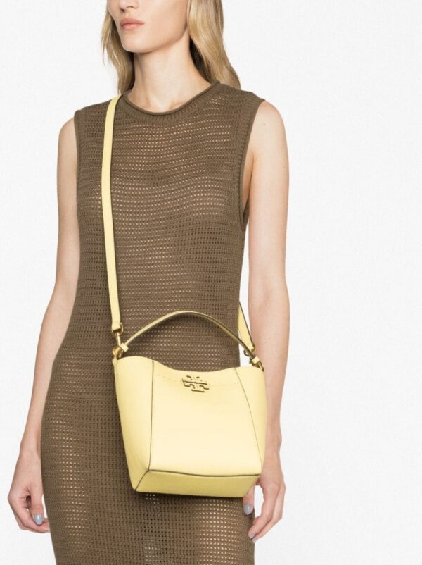 Tory Burch McGraw logo-patch bag - Image 3