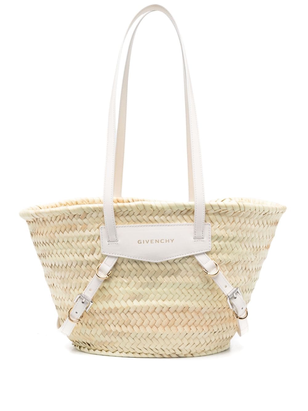 Givenchy woven straw shoulder bag