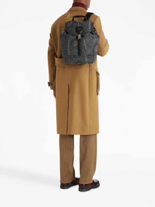 ETRO Pegaso-motif paisley-print backpack - Image 2