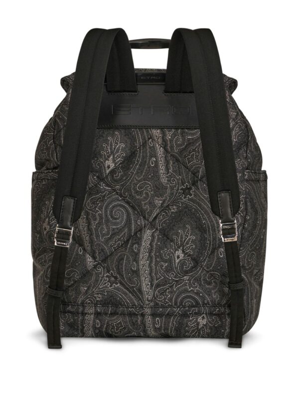 ETRO Pegaso-motif paisley-print backpack - Image 3