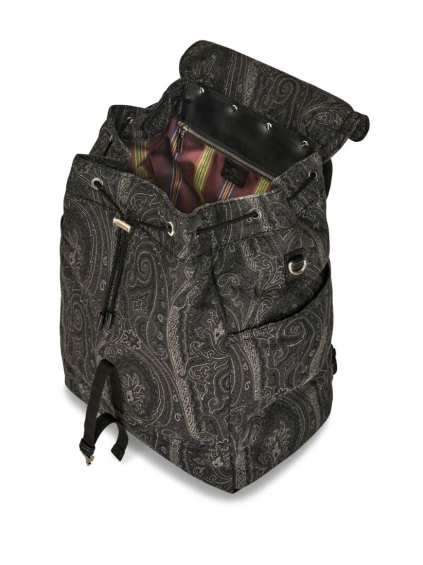 ETRO Pegaso-motif paisley-print backpack - Image 5