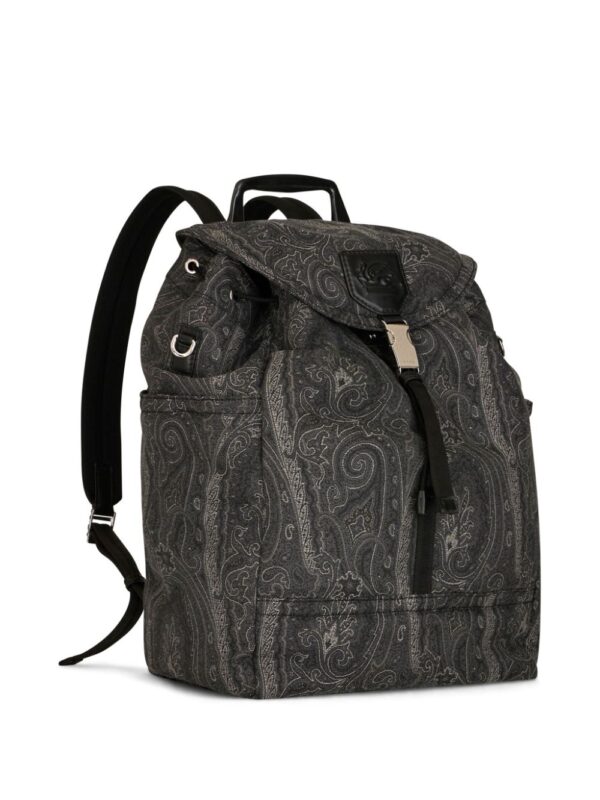 ETRO Pegaso-motif paisley-print backpack - Image 4