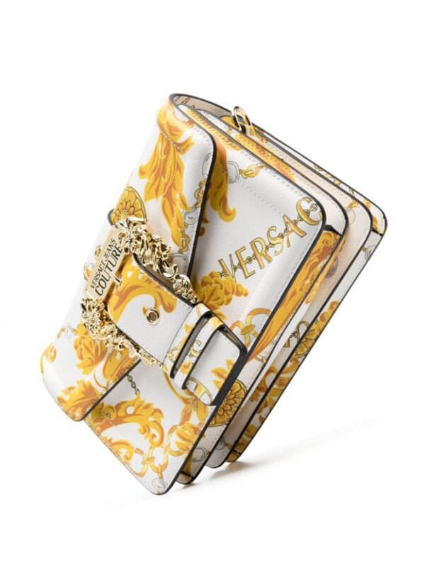 Versace Jeans Couture baroque-print satchel bag - Image 5