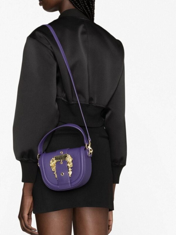 Versace Jeans Couture baroque-buckle tote bag - Image 3