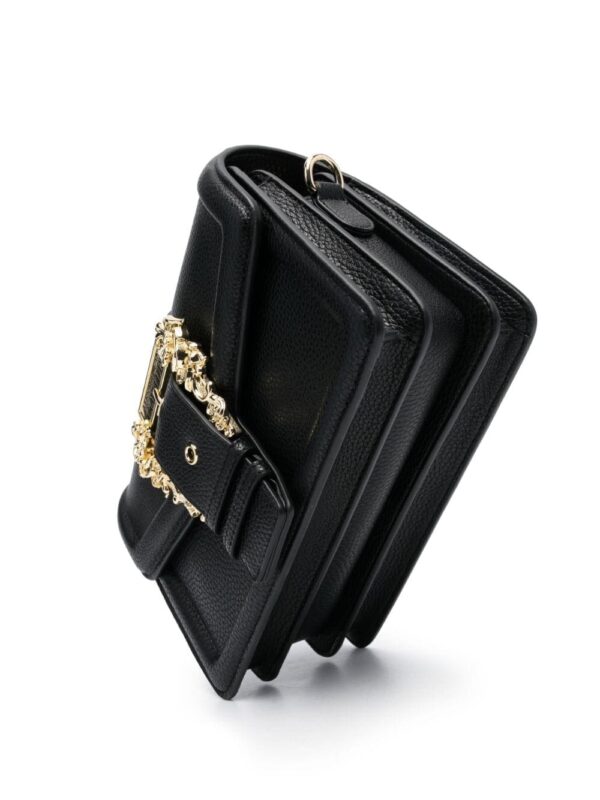 Versace Jeans Couture baroque-buckle satchel bag - Image 5