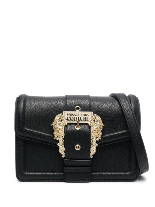 Versace Jeans Couture baroque-buckle satchel bag