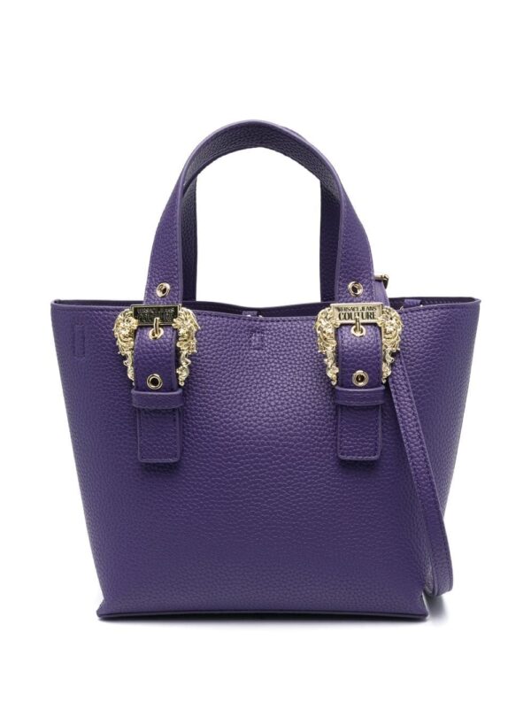 Versace Jeans Couture logo-buckle tote bag