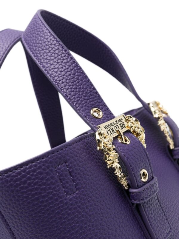 Versace Jeans Couture logo-buckle tote bag - Image 5