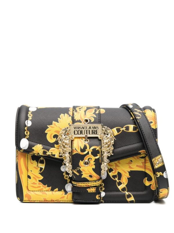 Versace Jeans Couture baroque-print satchel bag