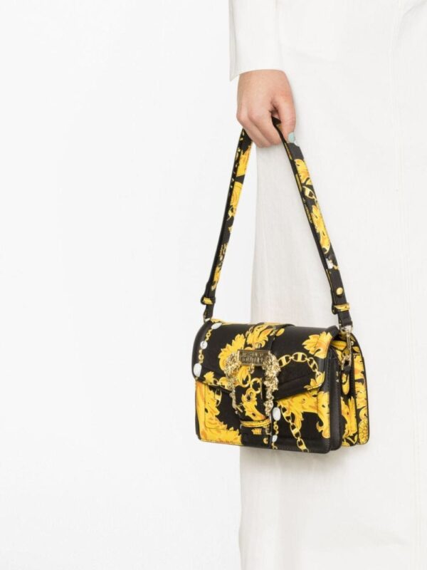 Versace Jeans Couture baroque-print satchel bag - Image 3