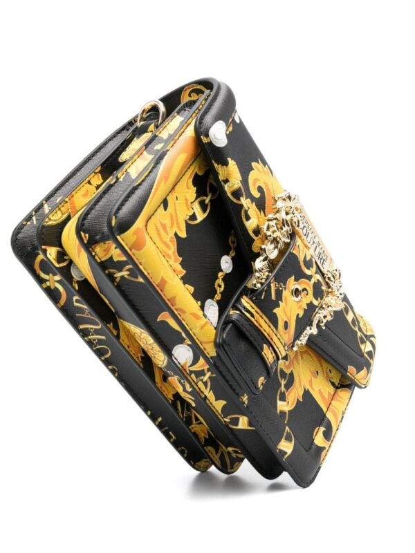 Versace Jeans Couture baroque-print satchel bag - Image 5