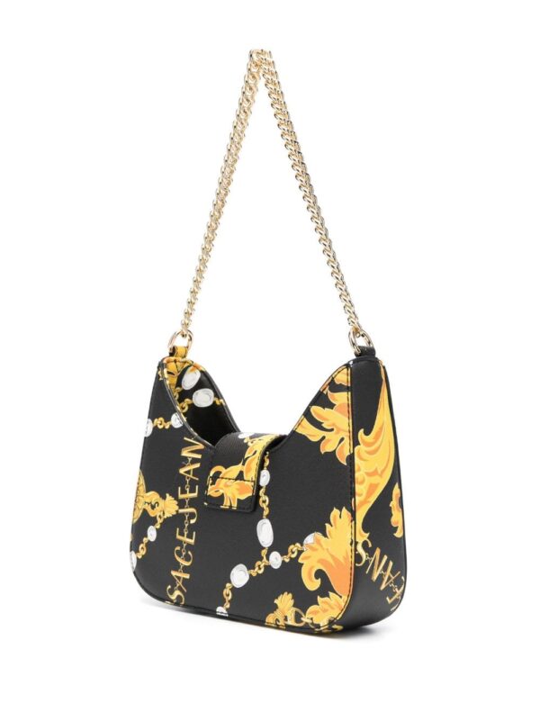 Versace Jeans Couture Chain Couture-print crossbody bag - Image 4
