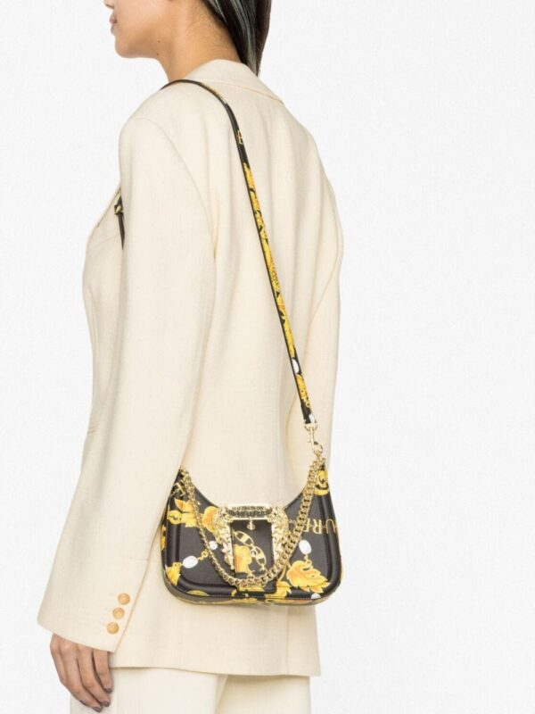 Versace Jeans Couture Chain Couture-print crossbody bag - Image 3