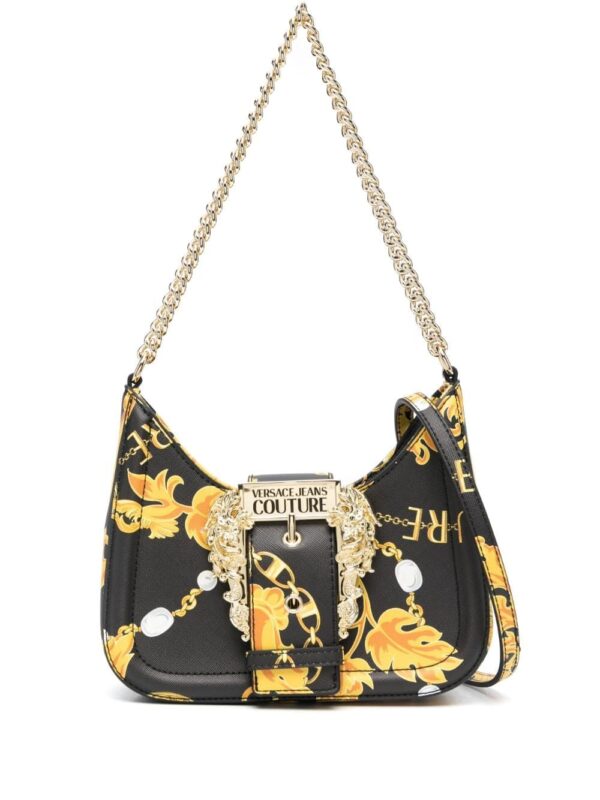 Versace Jeans Couture Chain Couture-print crossbody bag