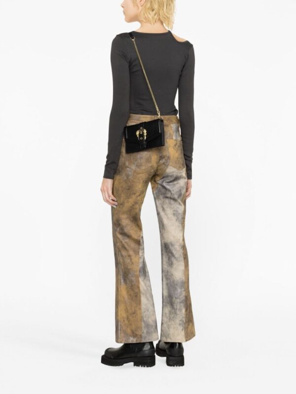 Versace Jeans Couture Baroque buckle faux-leather crossbody bag - Image 2