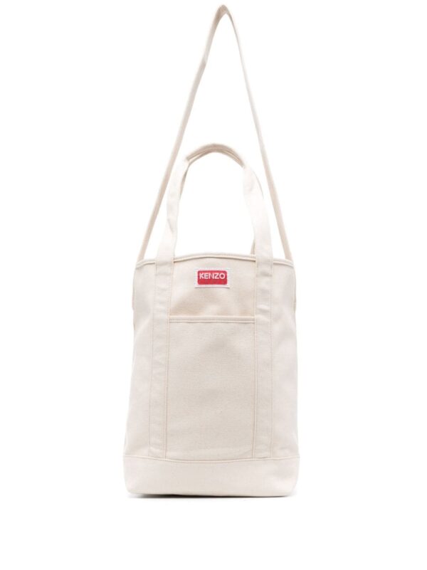 Kenzo logo-print cotton tote bag