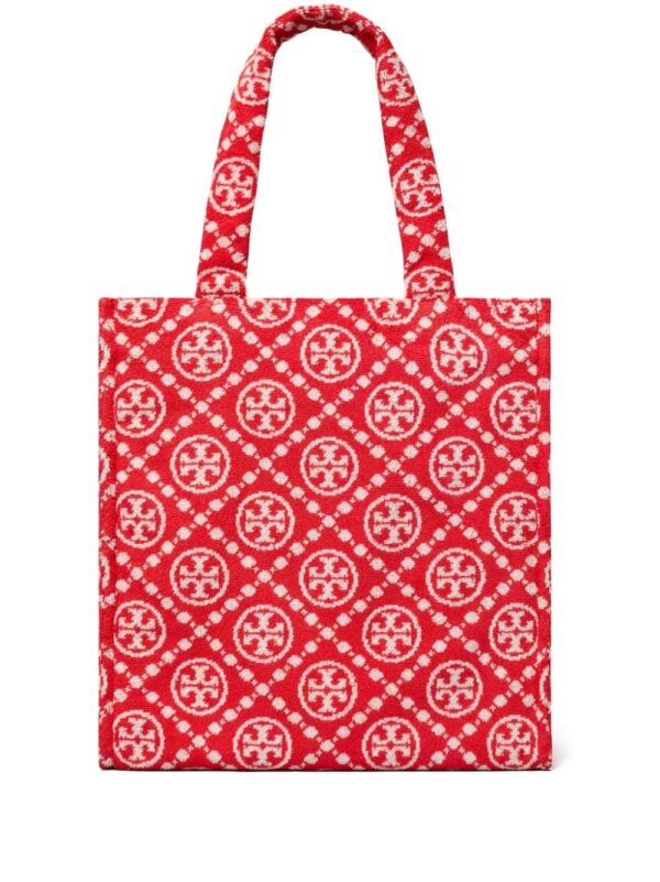 Tory Burch Terry monogram cotton tote bag