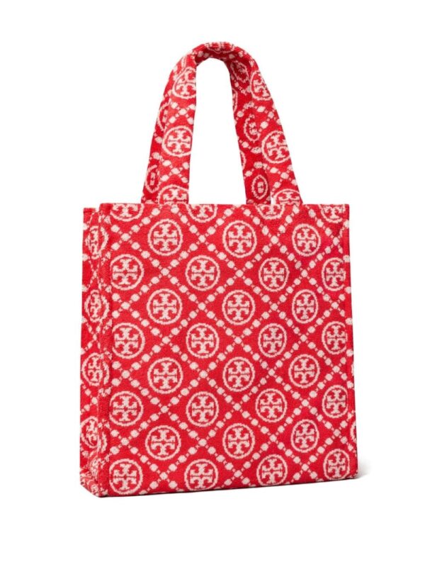 Tory Burch Terry monogram cotton tote bag - Image 3