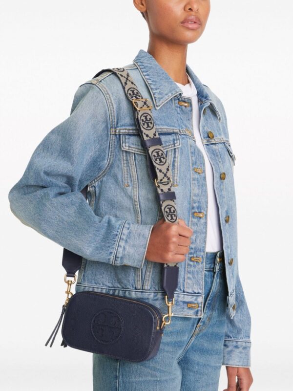 Tory Burch mini Miller grained-leather crossbody bag - Image 2