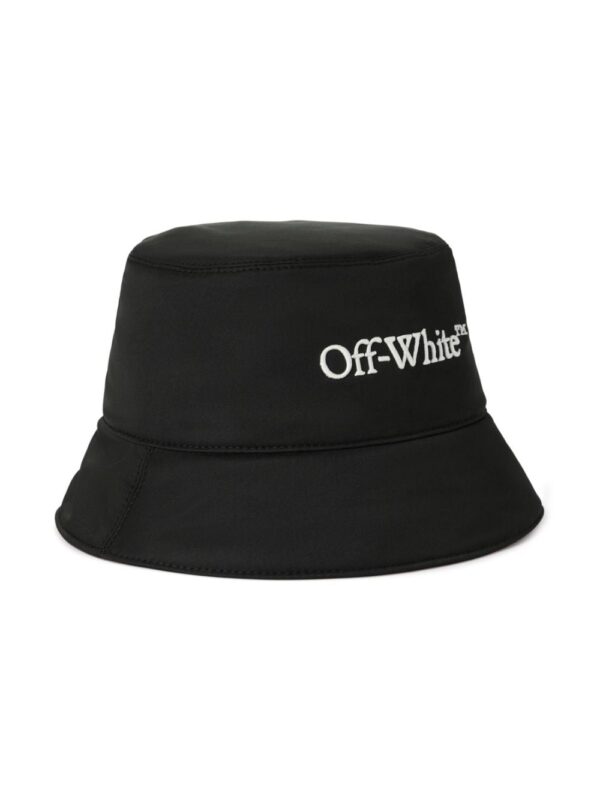 Off-White Bookish embroidered-logo bucket hat - Image 2